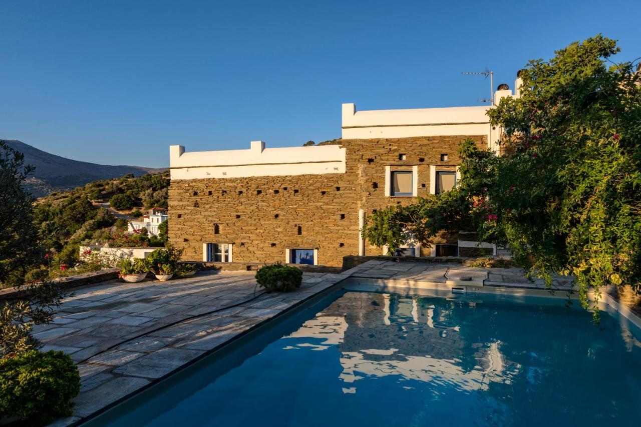 Anezas Mansion Stone-Built Traditional Villa Chones Екстер'єр фото