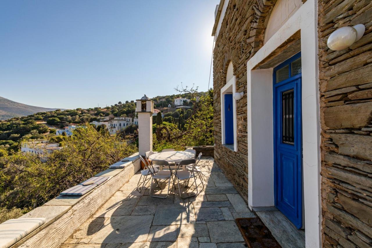 Anezas Mansion Stone-Built Traditional Villa Chones Екстер'єр фото