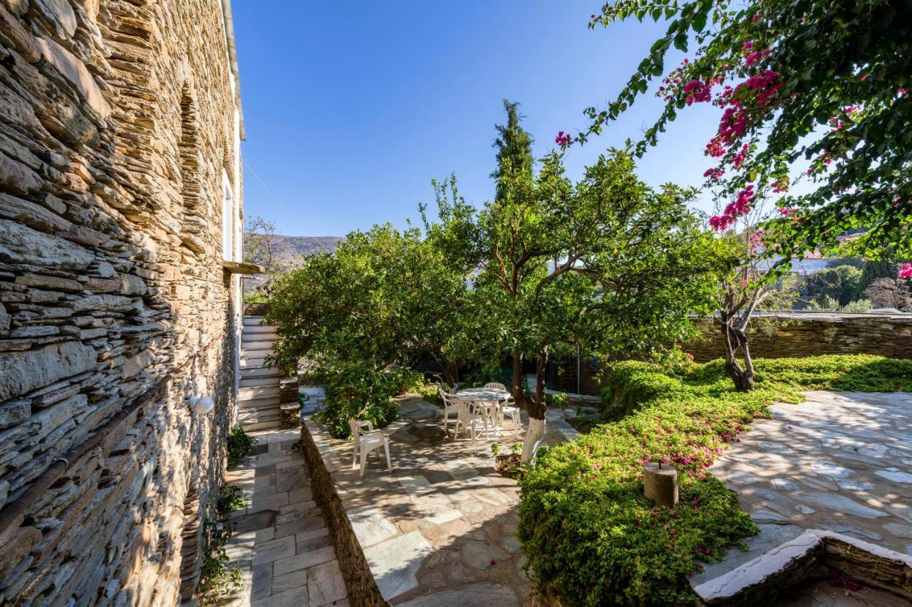 Anezas Mansion Stone-Built Traditional Villa Chones Екстер'єр фото