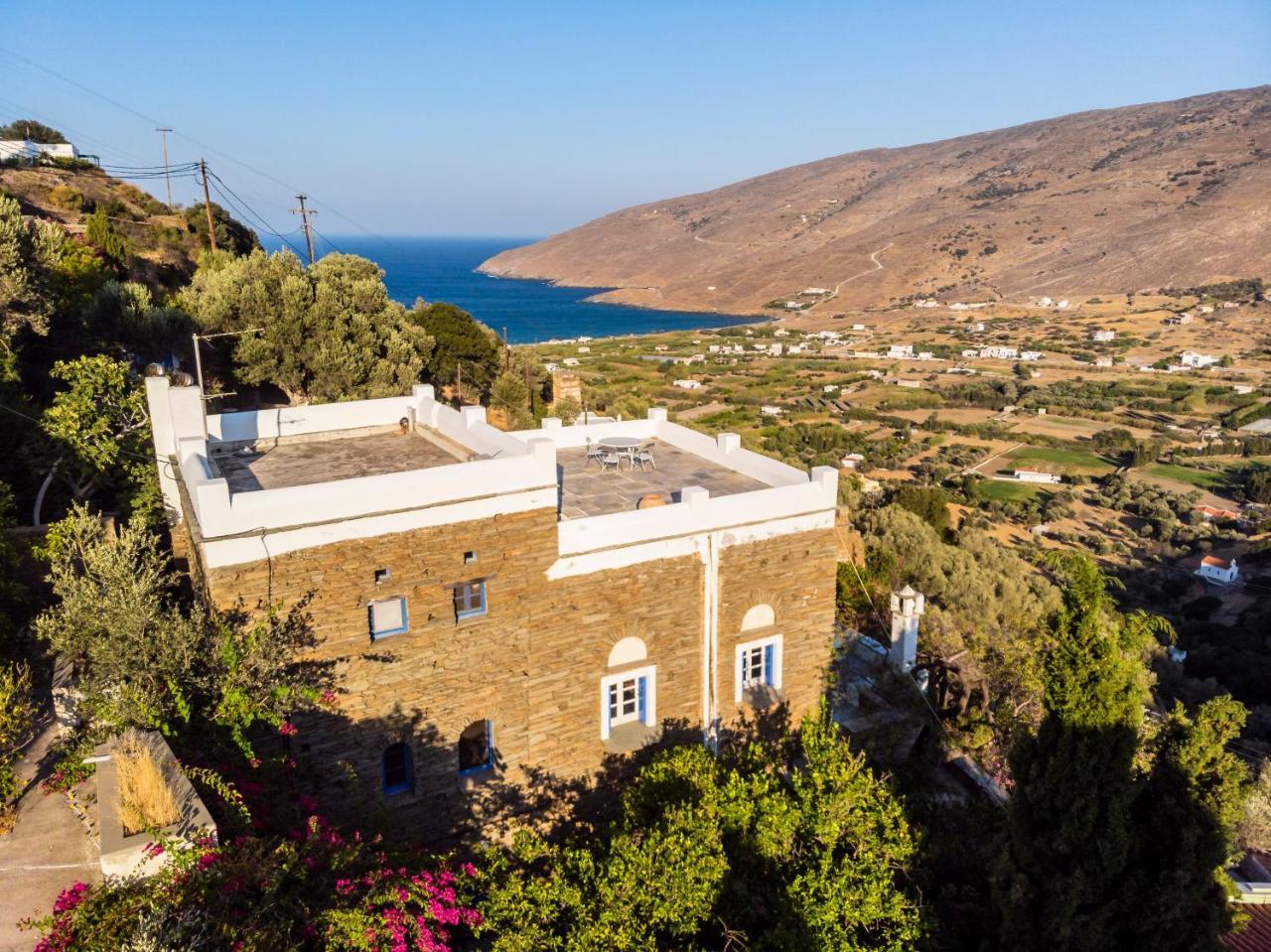 Anezas Mansion Stone-Built Traditional Villa Chones Екстер'єр фото